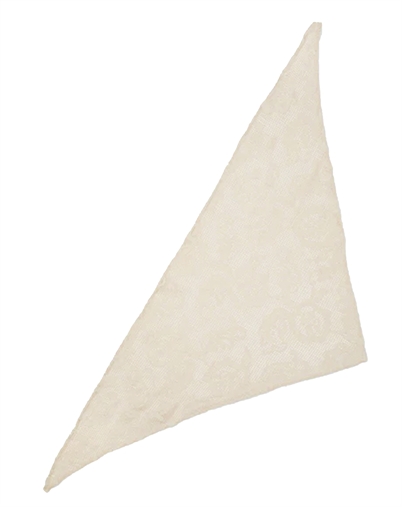 Beck Söndergaard - Croflora Triangle Tørklæde - Birch White